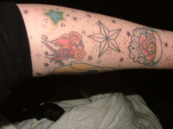 Arm tattoo