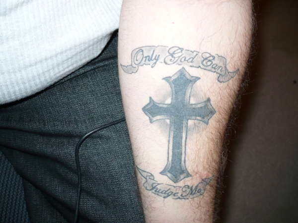 only god can judge me #2 tattoo