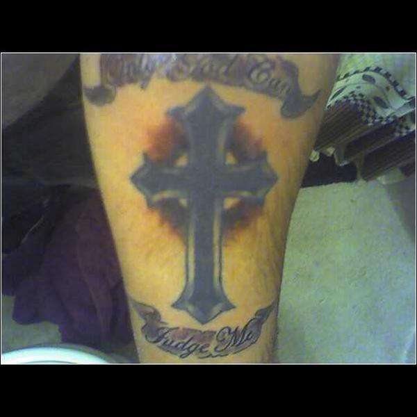 only god can judge me tattoo