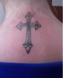 Cross tattoo