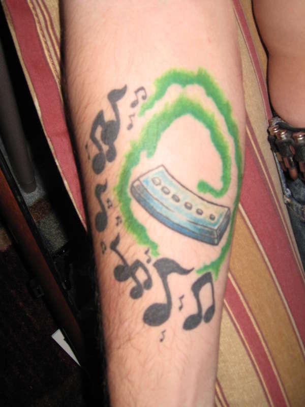 Hummbucker tattoo