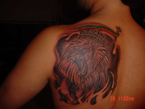 Lion Of Judah tattoo