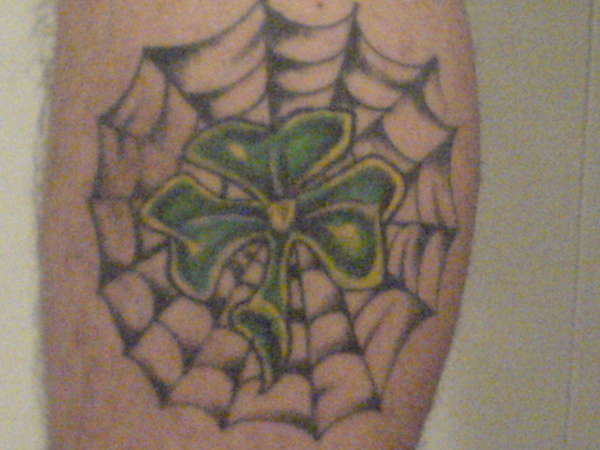 irish web tattoo