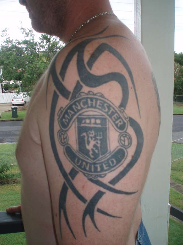 manchester united tattoo