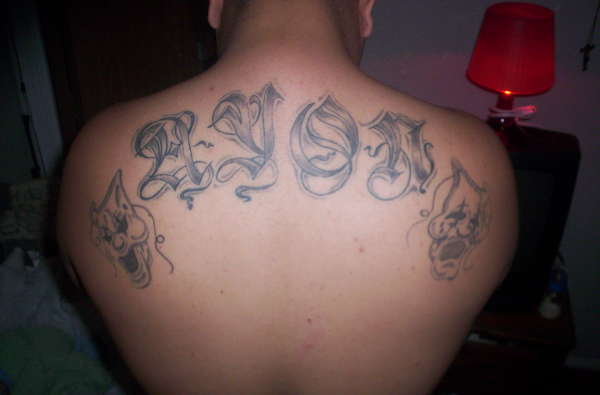 My back tattoo