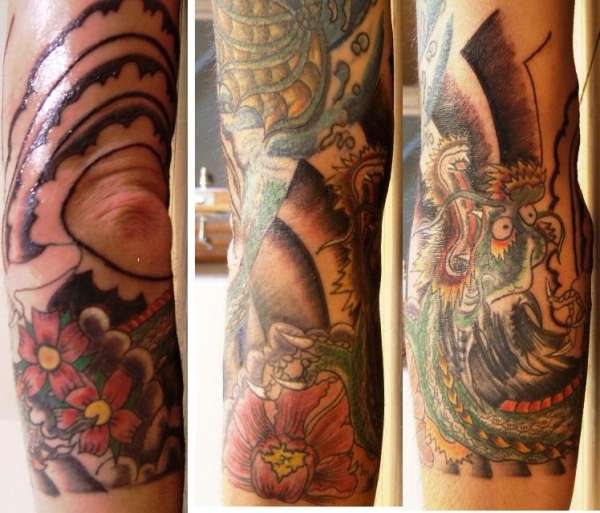 have had more done will add latest pic's soon. tattoo