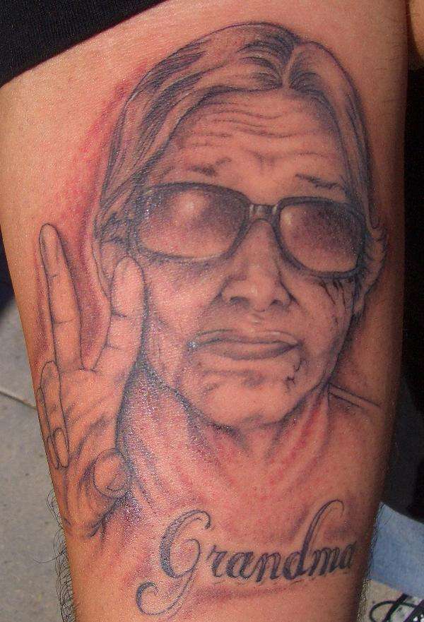 GRANDMOTHER tattoo