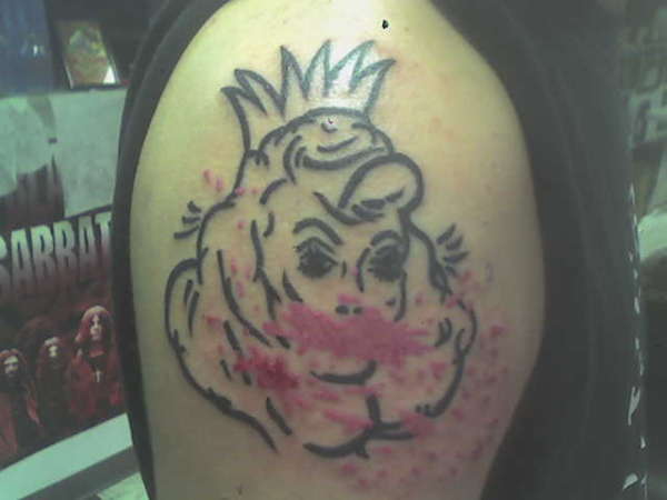 Invisible Monsters tattoo