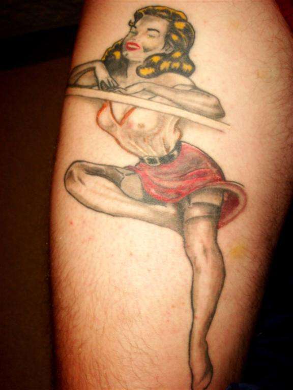 Lucy - Pinup tattoo