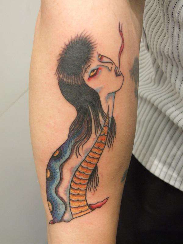 Old Ed Hardy Design tattoo
