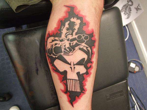 Punisher tattoo