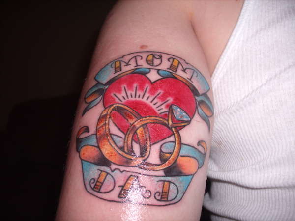 mom and dad tattoo