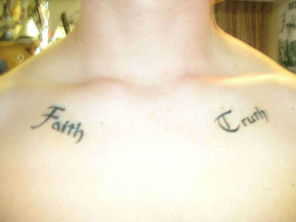 faith and truth tattoo