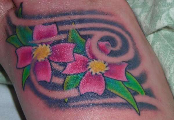 flowers tattoo