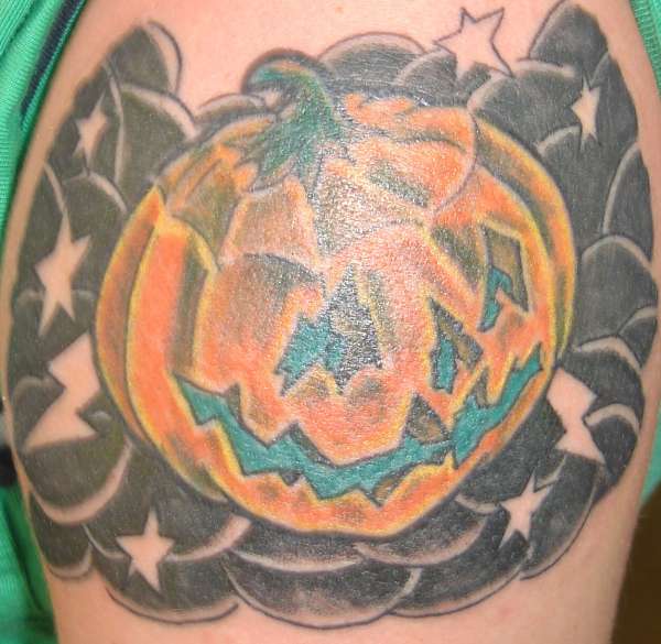 halloween tattoo