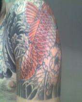 koi tattoo