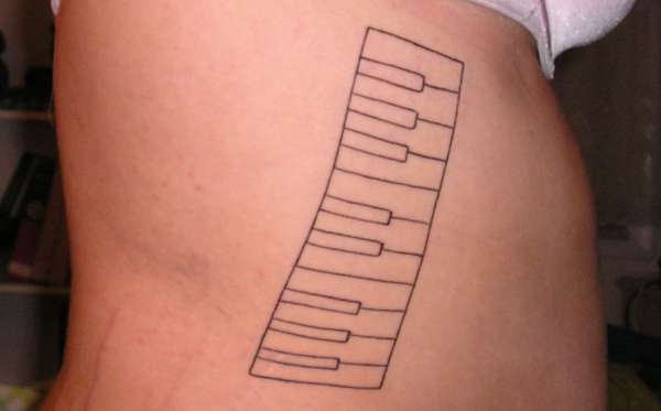 Requirements truth Loved one piano keys tattoo