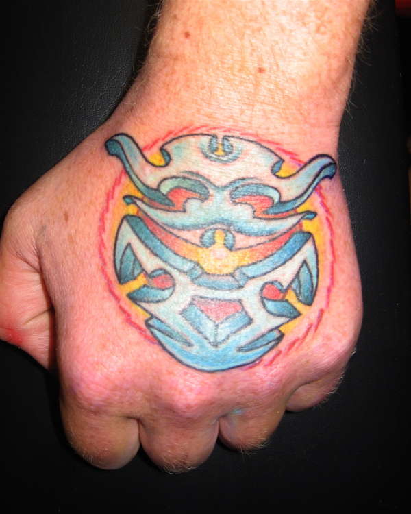 Hand Design tattoo