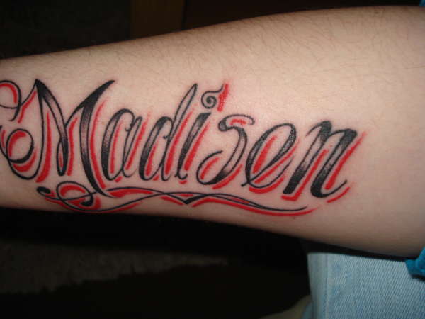Madisen tattoo