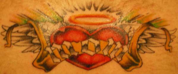 Wings Still Need Color tattoo