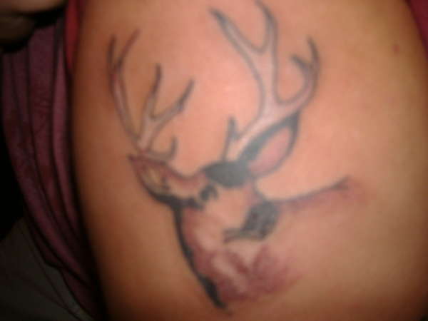 deer tattoo