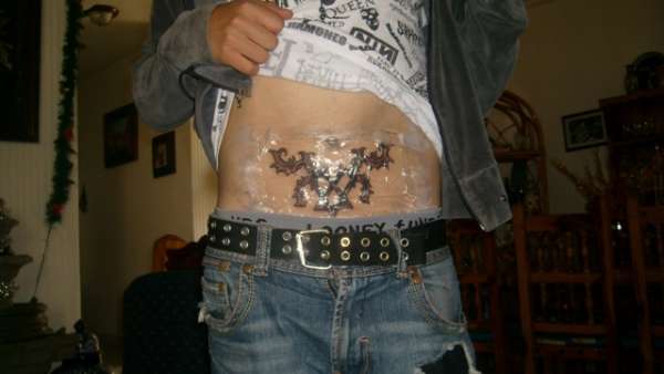 heartagram tattoo