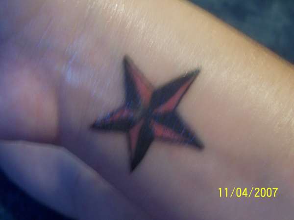 my star tattoo tattoo