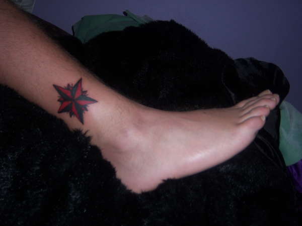 nautical rose tattoo