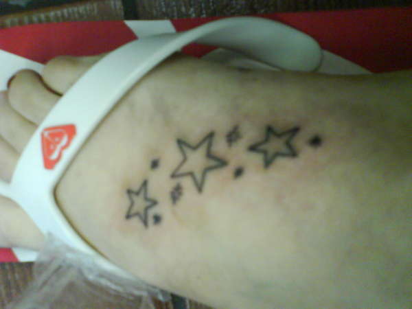 Star feet... tattoo