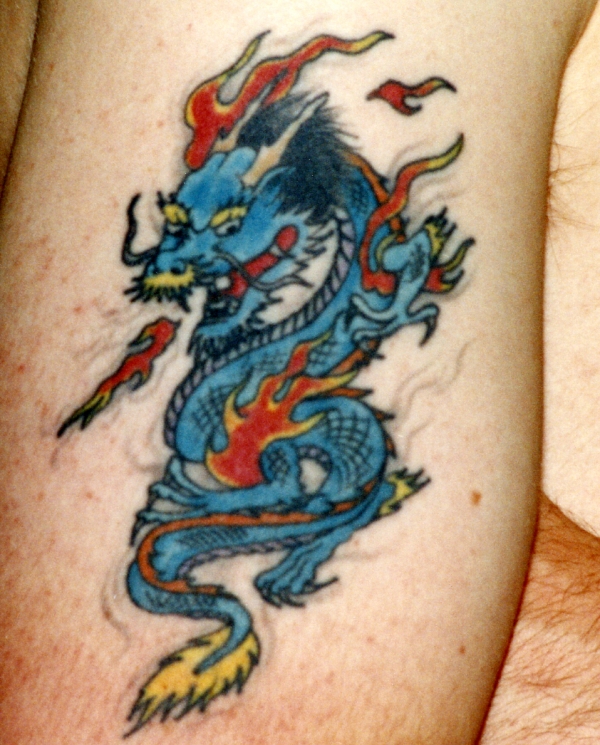 Chines Dragan tattoo