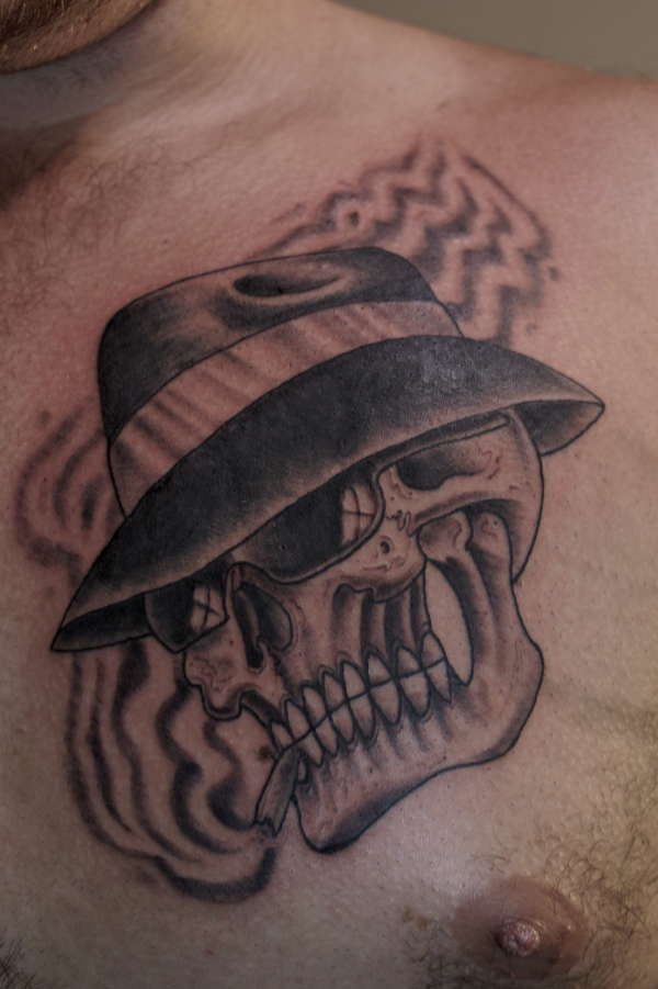 Skull tattoo