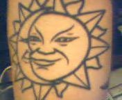 Sun and Moon tattoo