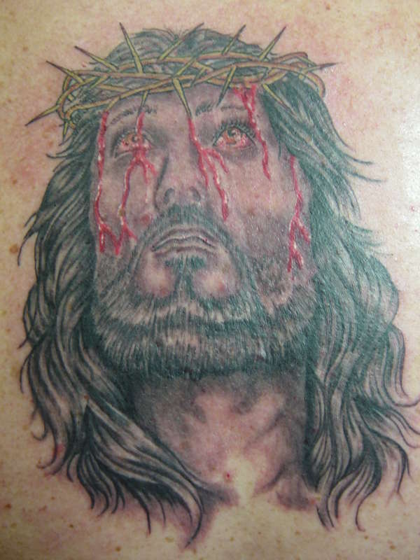 jesus christ tattoo
