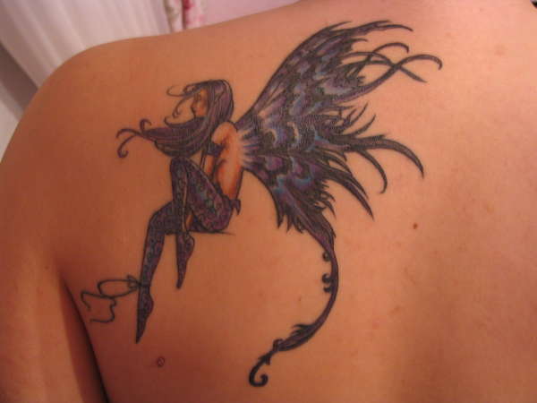 amy brown fairy tattoo