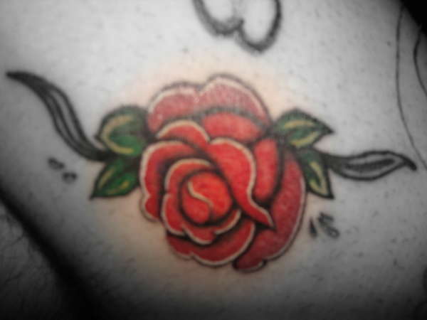 first flower tattoo