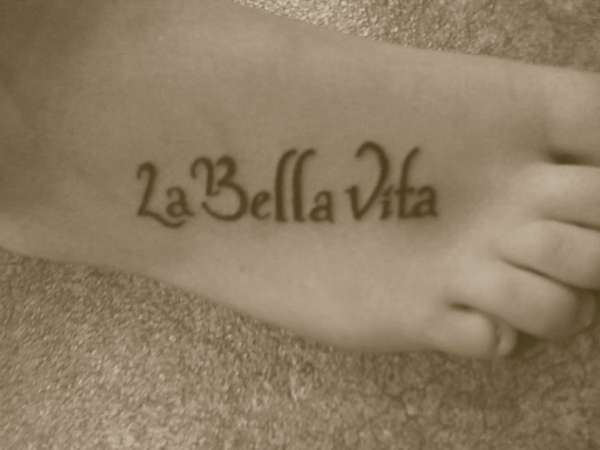 La Bella Vita tattoo