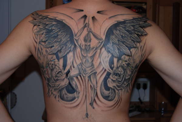 Destroying your demons. tattoo