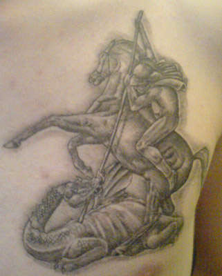 Saint George tattoo