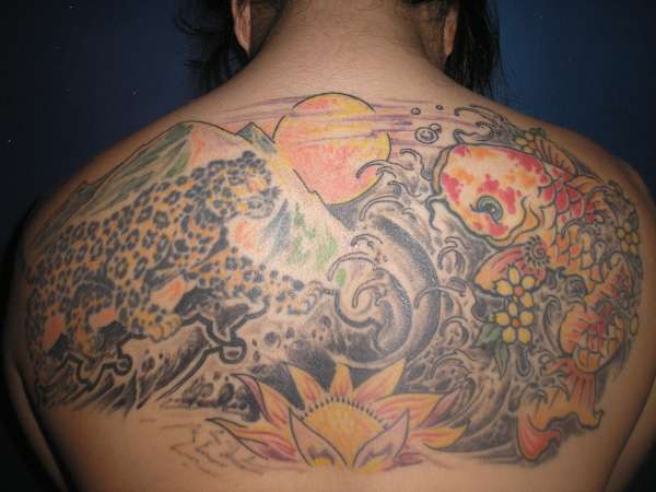 Upper backpiece tattoo tattoo