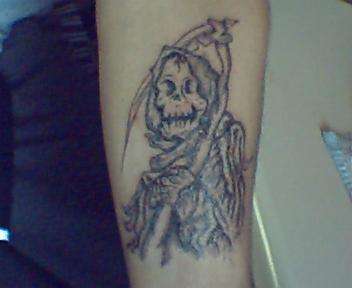 grim tattoo