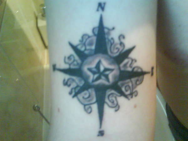 my compass tattoo