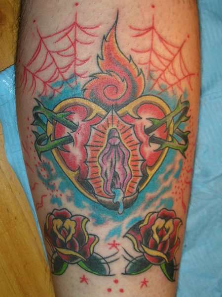 religion,love and live tattoo