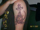 Jesus tattoo
