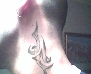 neck celtic tattoo