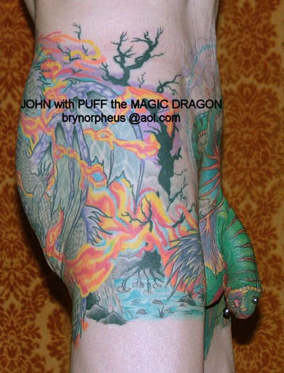 puff the magic dragon tattoo.