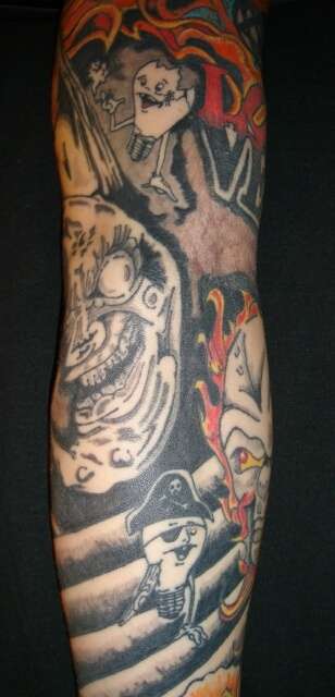 the inside of my arm tattoo