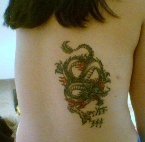 Chinese Oriental Dragon Tattoo tattoo