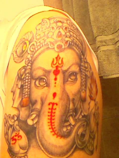 Ganesha tattoo