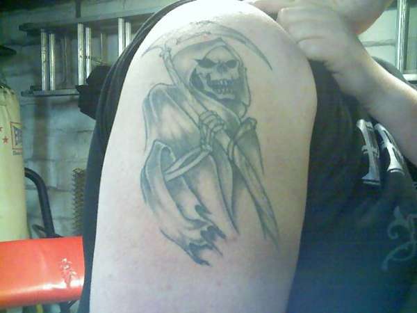 grim reaper tattoo
