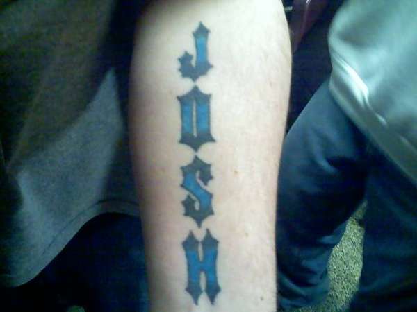 name tattoo